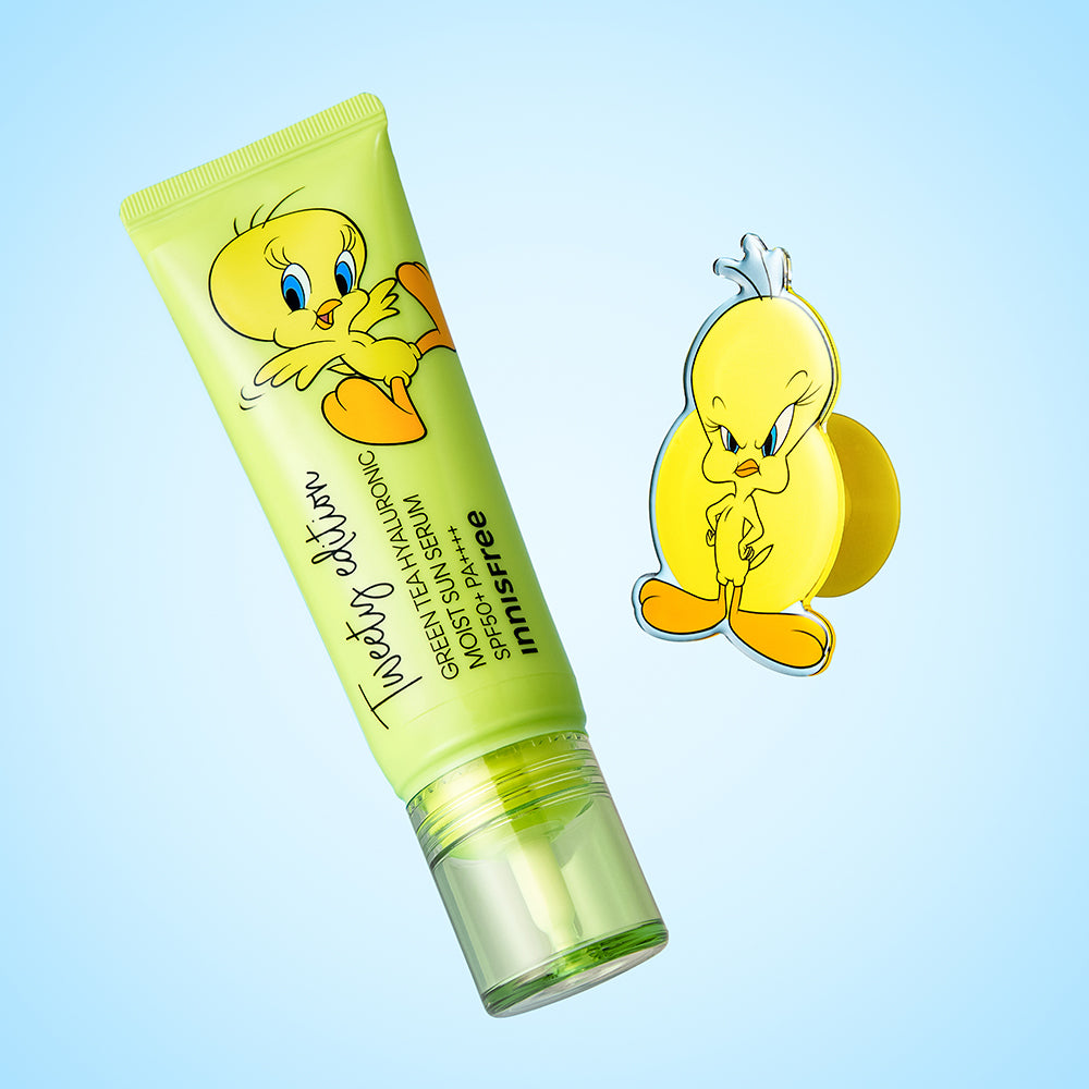 Innisfree (Tweety) Green tea Sun Serum Special set